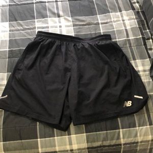 Black New Balance Athletic Shorts